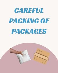 Careful packing of packages