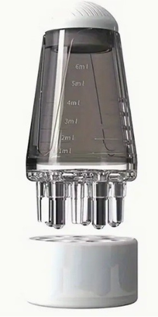 Massager-applicator for the head